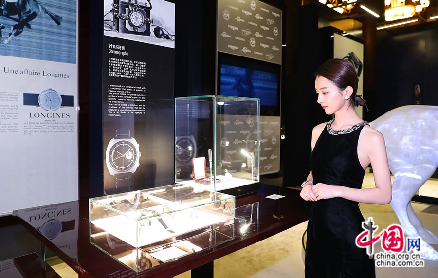 Популярная актриса Чжао Лиин стала первым послом бренда часов LONGINES в Китае 