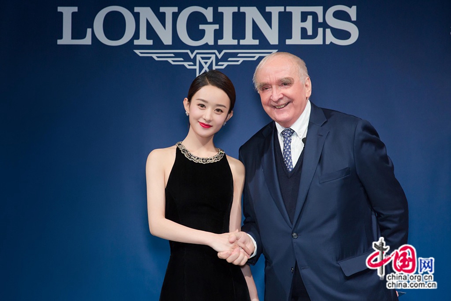Популярная актриса Чжао Лиин стала первым послом бренда часов LONGINES в Китае 