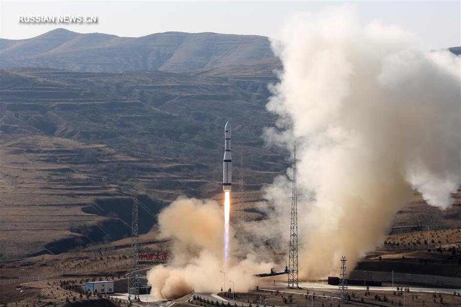 В Китае успешно запущены три спутника в рамках проекта "Цзилинь-1"
