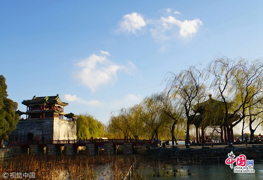 Зимний парк Ихэюань (Летний императорский дворец) в Пекине