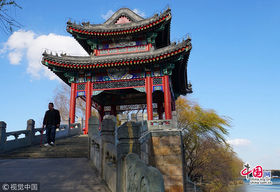 Зимний парк Ихэюань (Летний императорский дворец) в Пекине