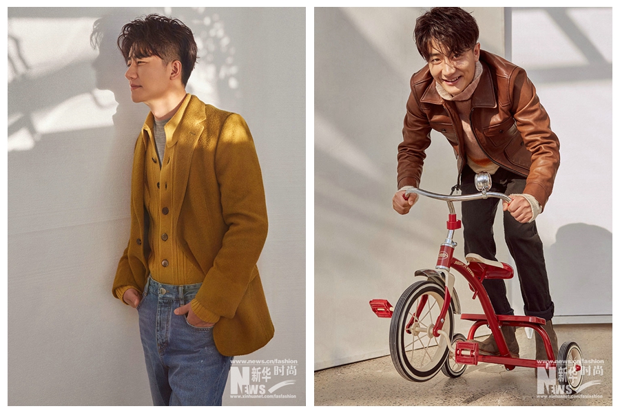 Китайский актер Хуан Сюань создает модный стиль