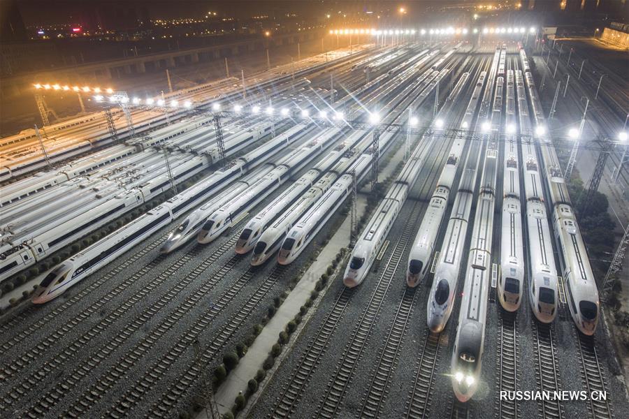 Новая высокоскоростная ж/д магистраль соединила крупные города Западного Китая