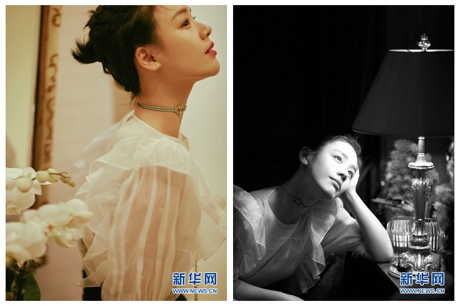 Очаровательная актриса Ма Сычунь создает новый стиль