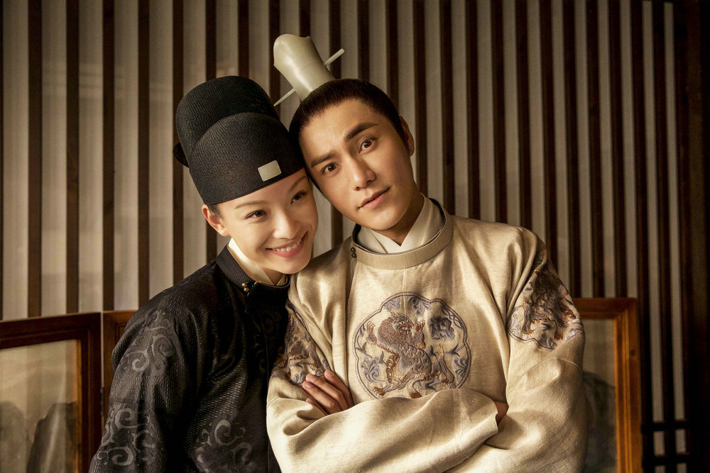 Китайские актеры Чэнь Кунь и Ни Ни