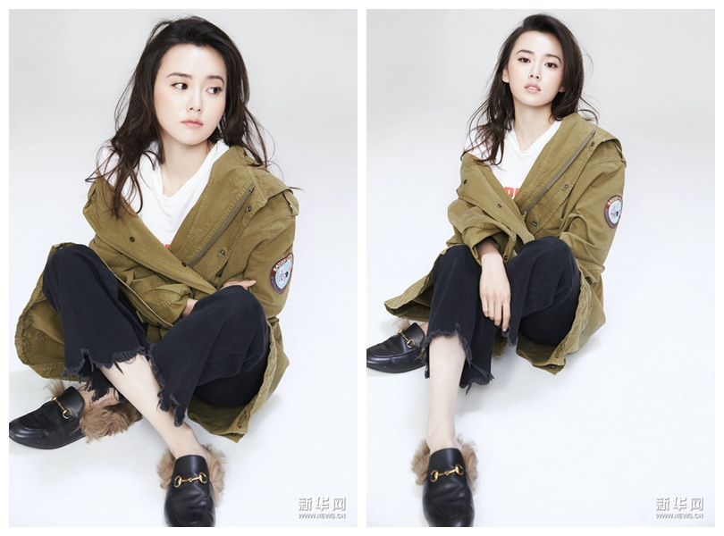 Молодая актриса Цзян Кайтун создает модный стиль