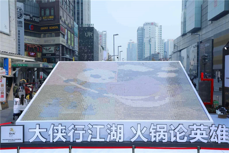 Самая большая в мире мозаика из специй составлена в Китае