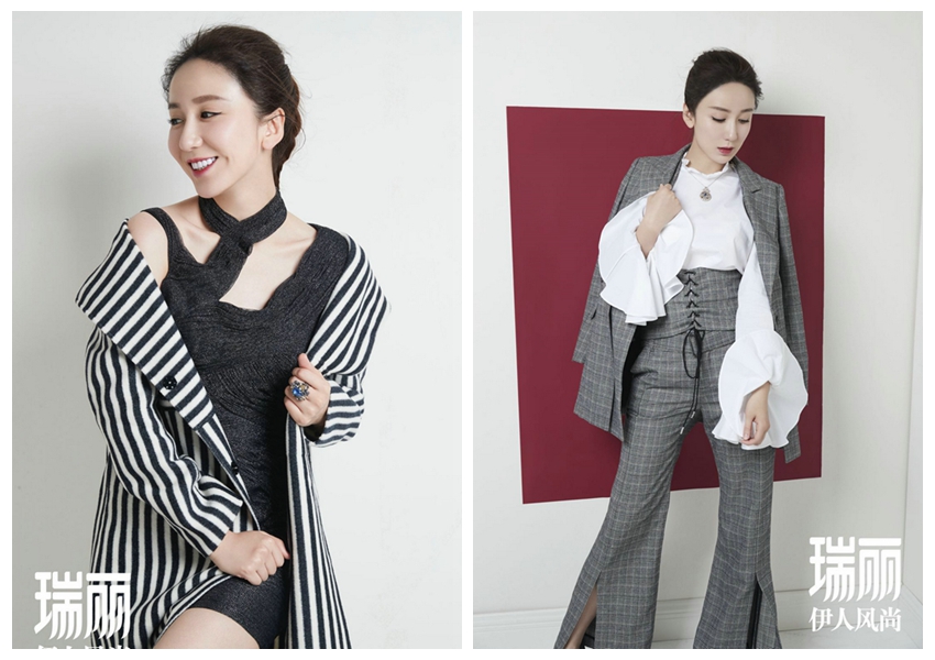 Изящная актриса Лоу Исяо попала на обложку модного журнала