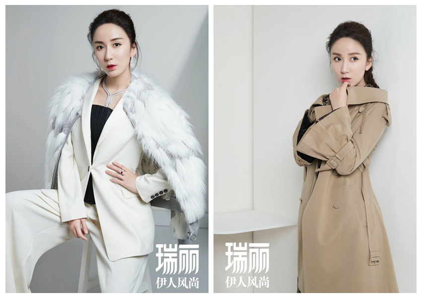 Изящная актриса Лоу Исяо попала на обложку модного журнала