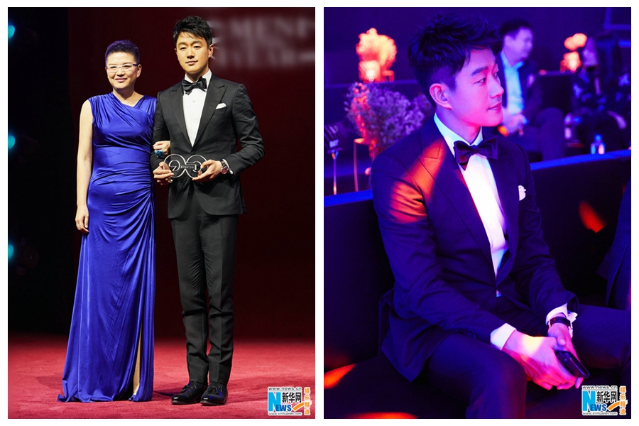 Китайский актер Тун Давэй посетил церемонию вручения премии