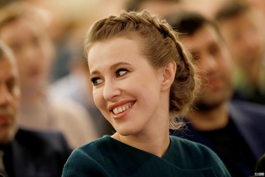 Кандидатка в президенты РФ Ксения Собчак приняла участие в предвыборной кампании