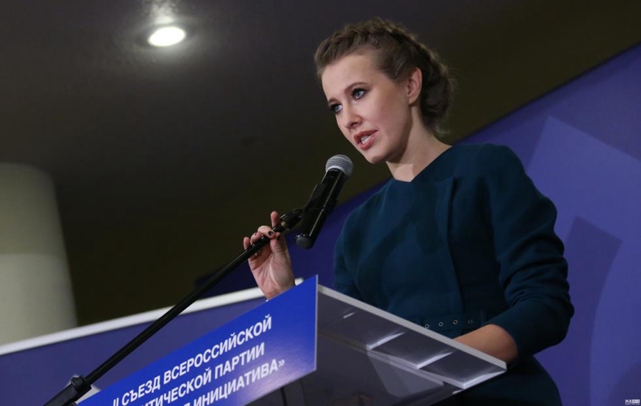 Кандидатка в президенты РФ Ксения Собчак приняла участие в предвыборной кампании