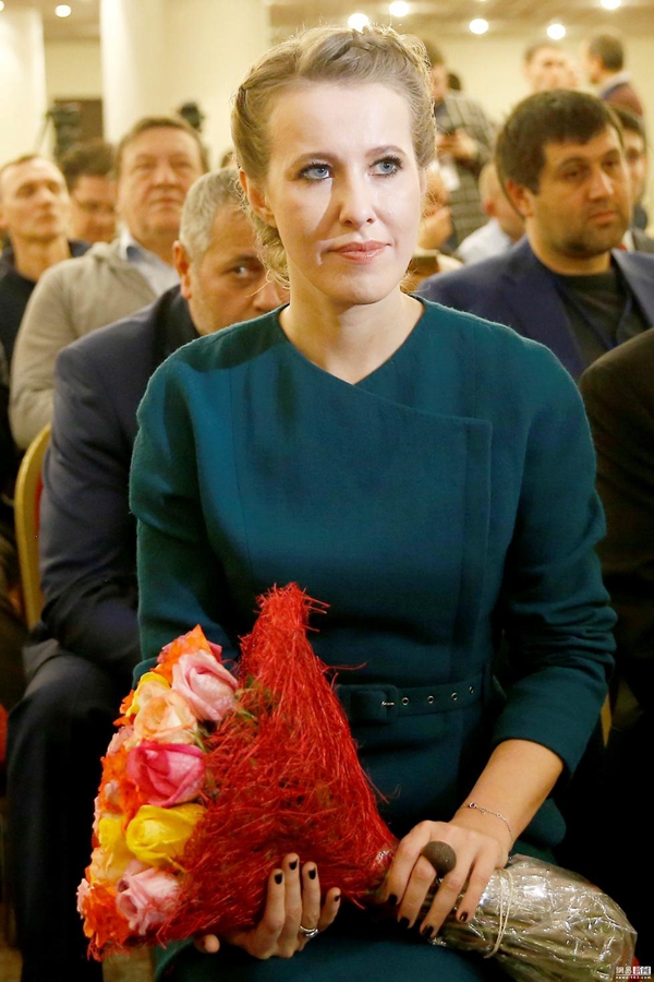 Кандидатка в президенты РФ Ксения Собчак приняла участие в предвыборной кампании