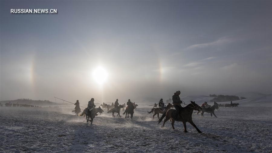 Зимний туризм во Внутренней Монголии