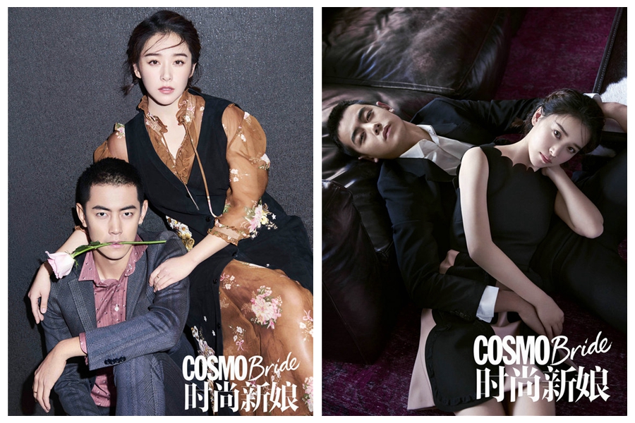 Китайские актеры Кань Цинцзы и Цзи Линчэнь попали на модный журнал