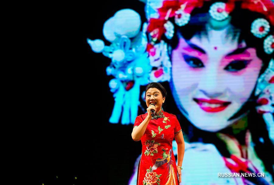 Представления пекинской оперы и ушу накануне открытия "Года туризма Китая и ЕС"