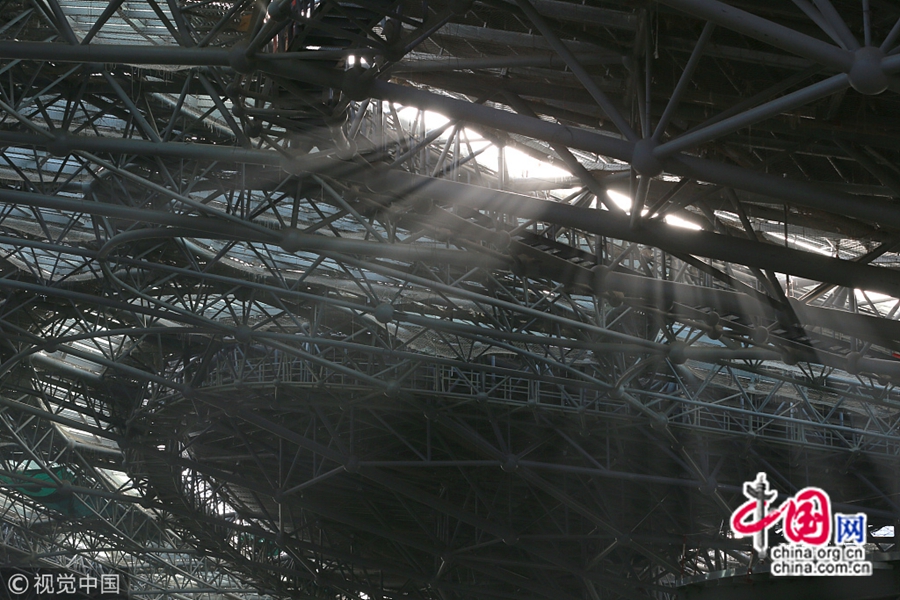 Раскрыты фото внутренней конструкции нового аэропорта Пекина