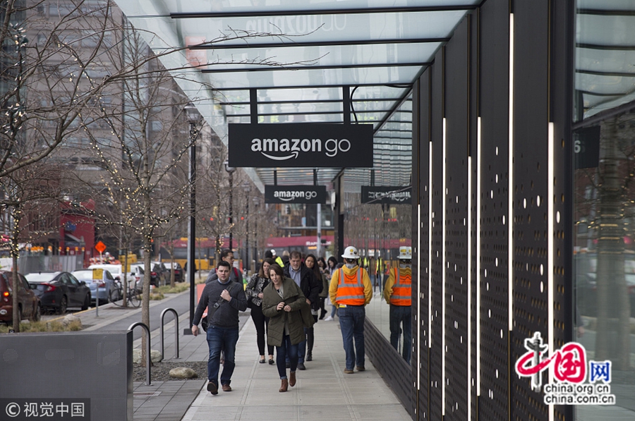 Реальные фото супермаркетов без очередей и касс Amazon Go в США