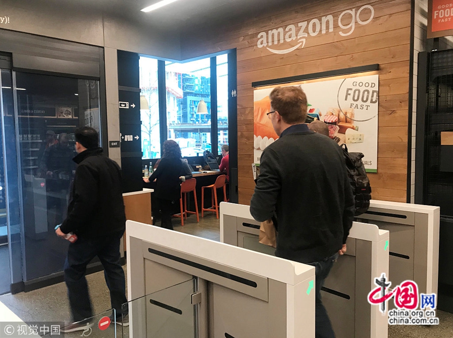 Реальные фото супермаркетов без очередей и касс Amazon Go в США