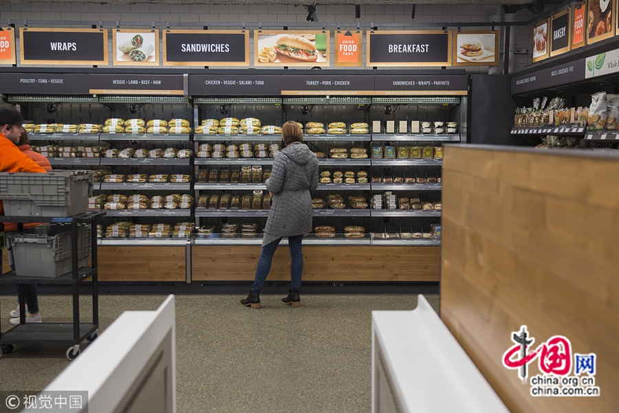 Реальные фото супермаркетов без очередей и касс Amazon Go в США