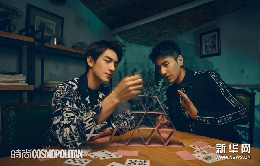 Актеры Марк Чао и Кенни Линь попали на обложку модного журнала