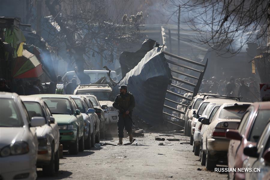 При взрыве в центре Кабула погибли, по меньшей мере, 40 человек, 140 пострадали