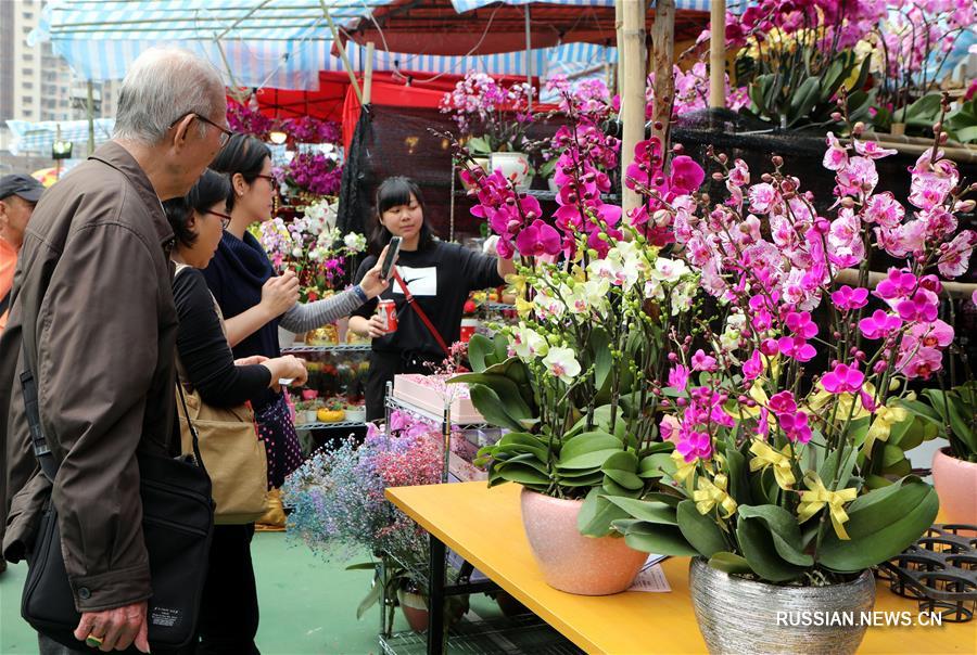 Новогодний рынок сегодня официально открылся в парке Виктория в ОАР Сянган. Он продлится до 16 февраля, когда китайцы будут встречать праздник Весны /Китайский Новый год/. 