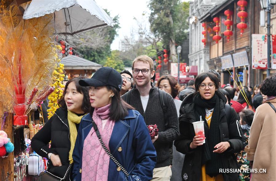 За время каникул по случаю праздника Весны провинцию Фуцзянь посетили свыше 20 млн. туристов