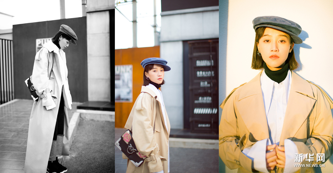 Красивая актриса Лань Инъин в стиле кэжуал