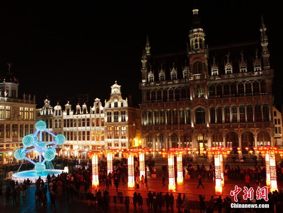 В Бельгии зажгли огни в преддверии Праздника фонарей