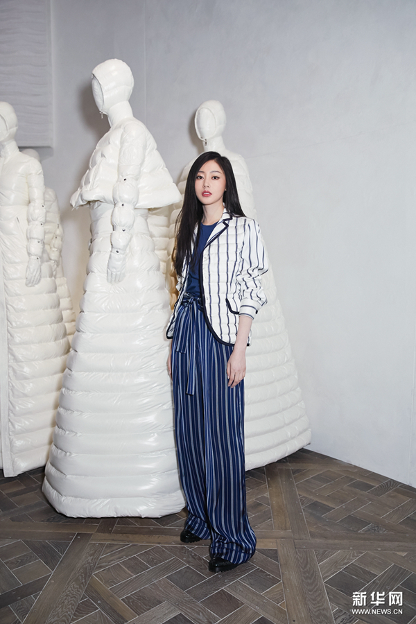 Звезда Чжан Тяньай на Неделе моды в Милане