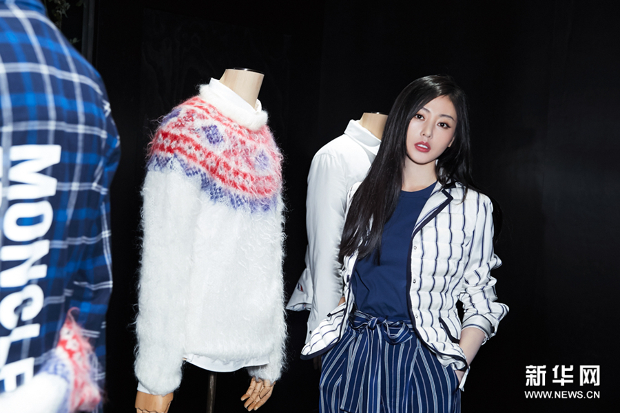 Звезда Чжан Тяньай на Неделе моды в Милане