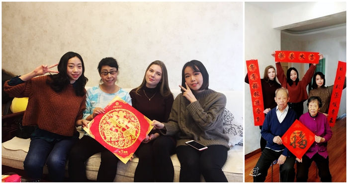 Иностранцы весело встретили Праздник Весны в китайских семьях