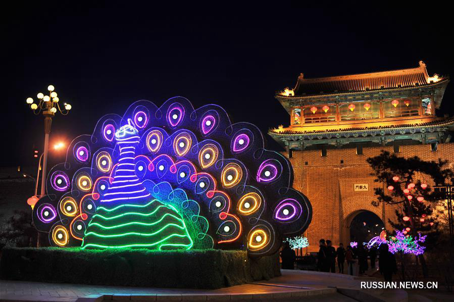 Выставки фонарей в честь праздника Юаньсяо