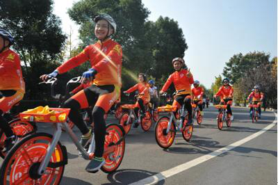 Велосипеды общего пользования сэкономили жителям Китая 760 млн часов на дорогу