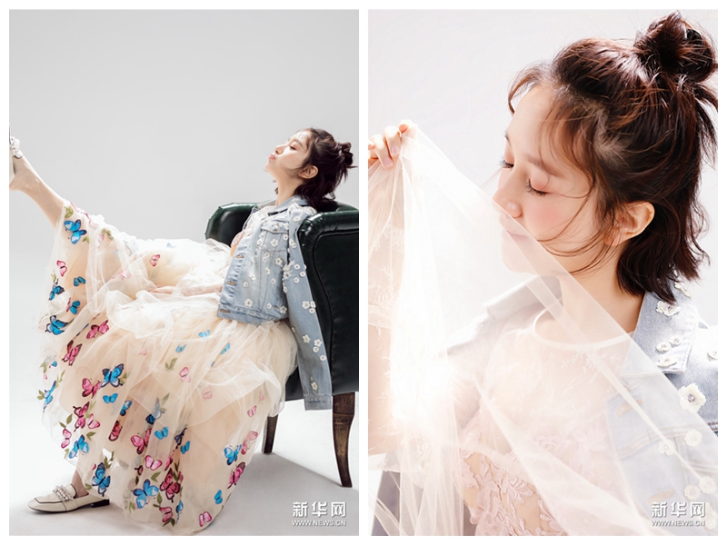 Китайская актриса Ли Цянь создает модный стиль