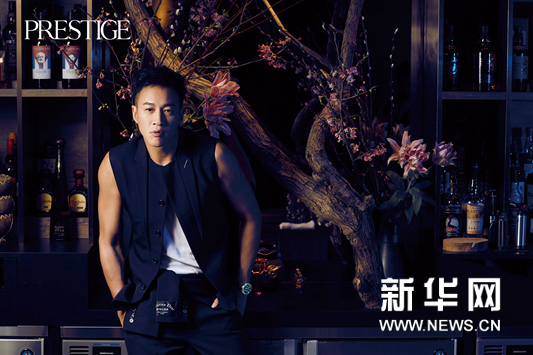 Тайваньский актер Питер Хэ попал на обложку модного журнала