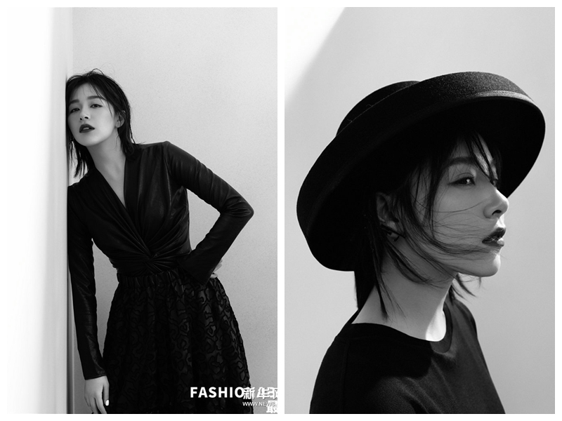 Молодая актриса Кань Цинцзы в модной фотосессии 