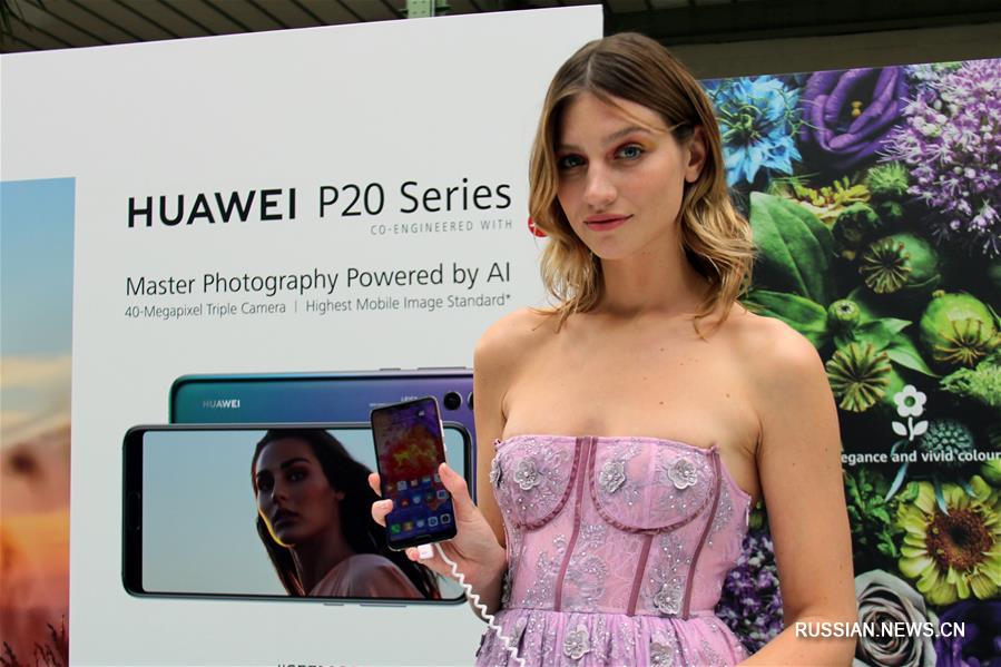 В Париже состоялась презентация смартфонов Huawei серии P20