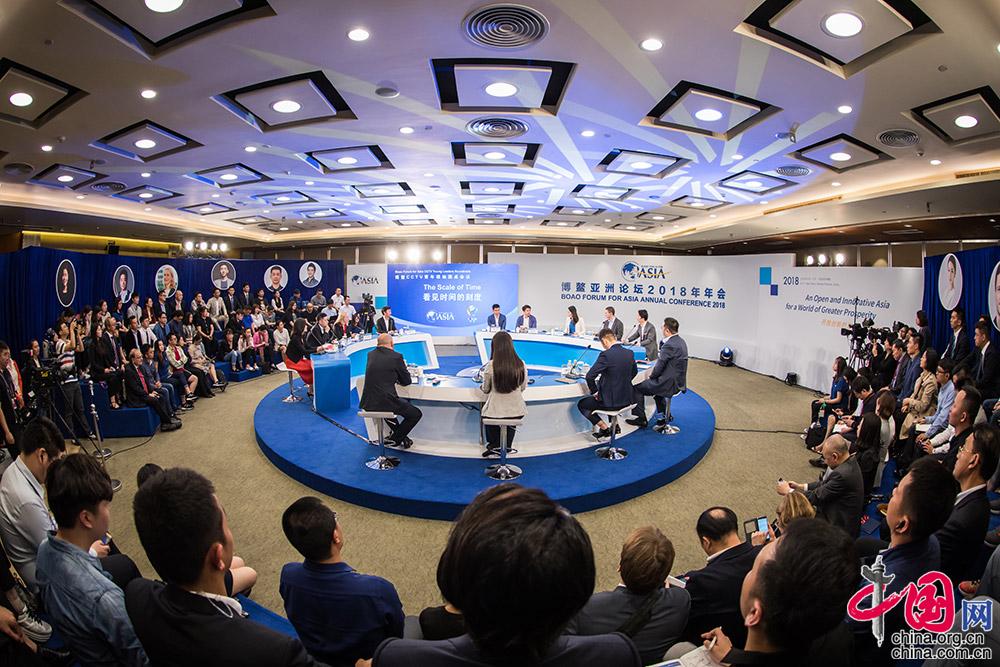青年领袖参与博鳌亚洲论坛圆桌讨论  