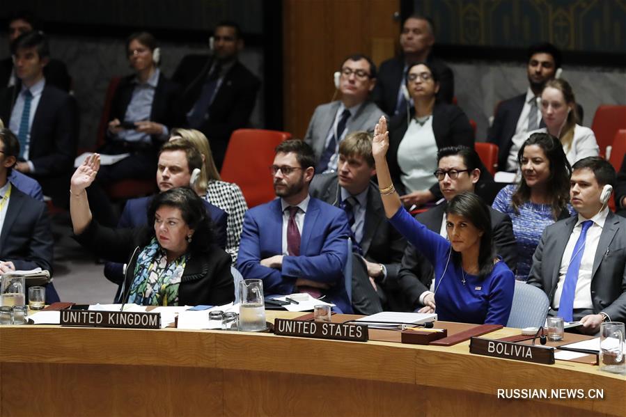 Совет безопасности ООН 14 апреля не смог принять предложенный Россией проект резолюции, осуждающей военные удары по Сирии.