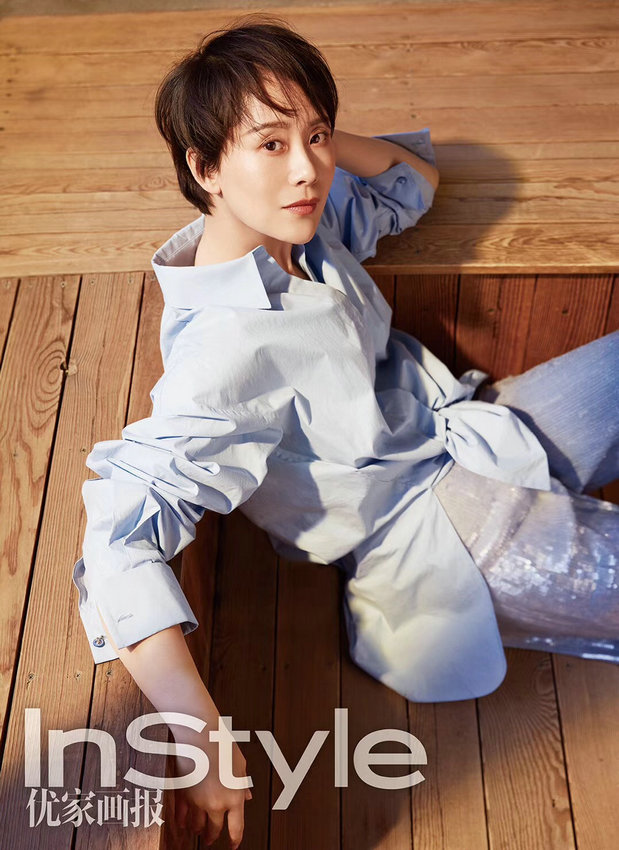 Актриса Хай Цин снялась для обложки журнала