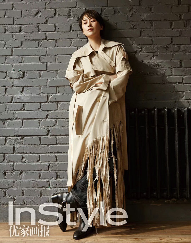 Актриса Хай Цин снялась для обложки журнала