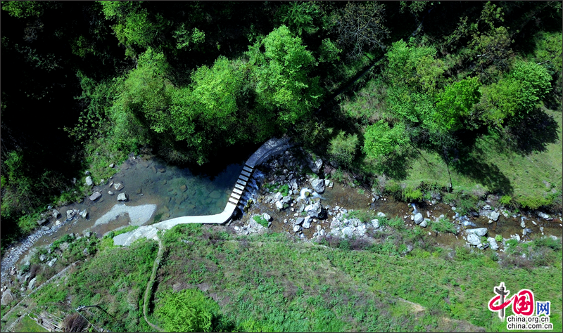 Заповедник Шуймогоу в г. Гуанъюань