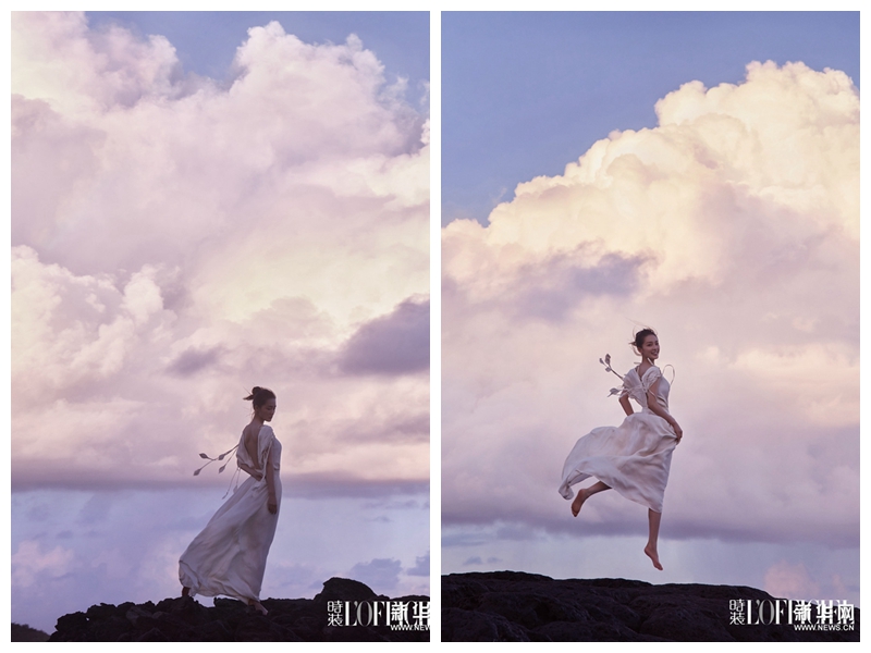 Популярная актриса Ли Цинь попала на обложку модного журнала L'OFFICIEL