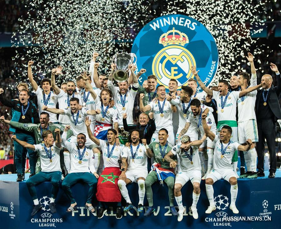 В финальном матче Лиги чемпионов УЕФА сезона 2017/2018, прошедшем 26 мая в столице Украины, ФК "Реал" /Испания/ со счетом 3:1 одержал победу над ФК "Ливерпуль" /Англия/, став победителем турнира. 