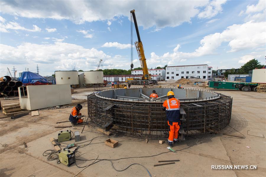 Китайская корпорация CRCC собирает третий ТПК для строительства метро в Москве