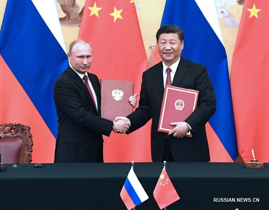 Си Цзиньпин и В. Путин провели переговоры