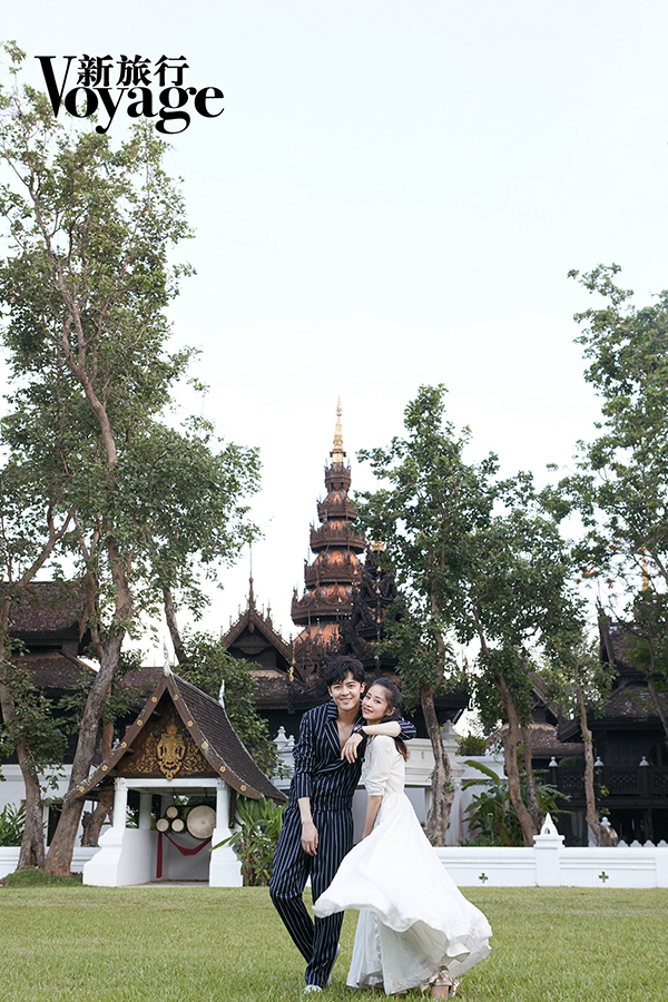 Супруги-звезды Ин Эр и Фу Синьбо в Таиланде