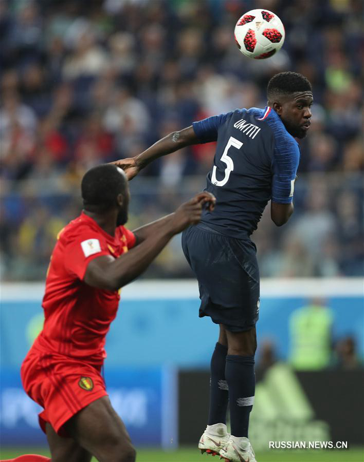 Сборная Франции вышла в финал чемпионата мира по футболу